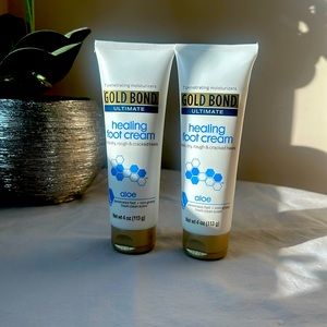 Gold bond ultimate healing foot cream bundle of 2